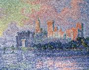 evening avignon Paul Signac